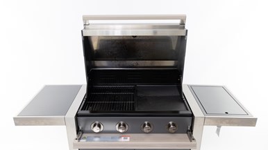 Beefeater BDB1540GA 1500 Series 4 Burner on Cart with Side Burner