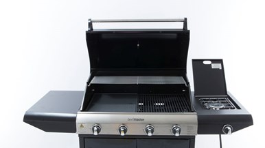 Beefmaster 4 Burner On Cart With Side Burner BR4CSM