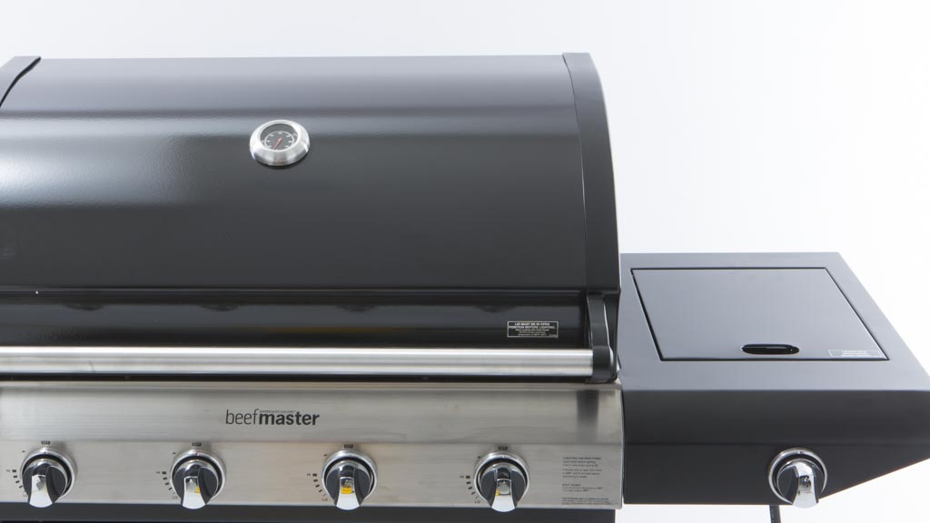 Beefmaster 4 Burner On Cart With Side Burner BR4CSM