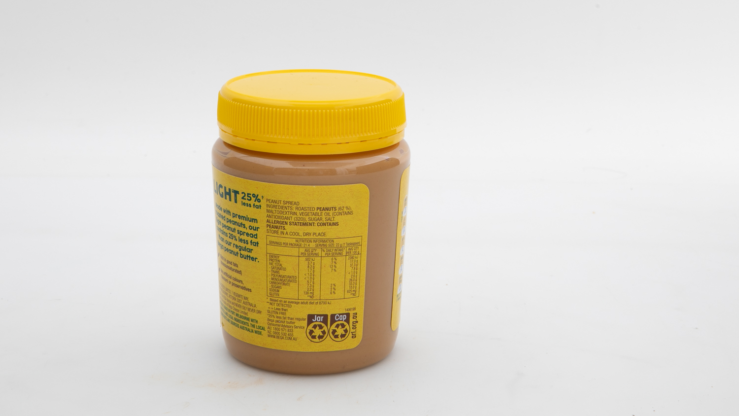 Bega Light Peanut Spread Smooth