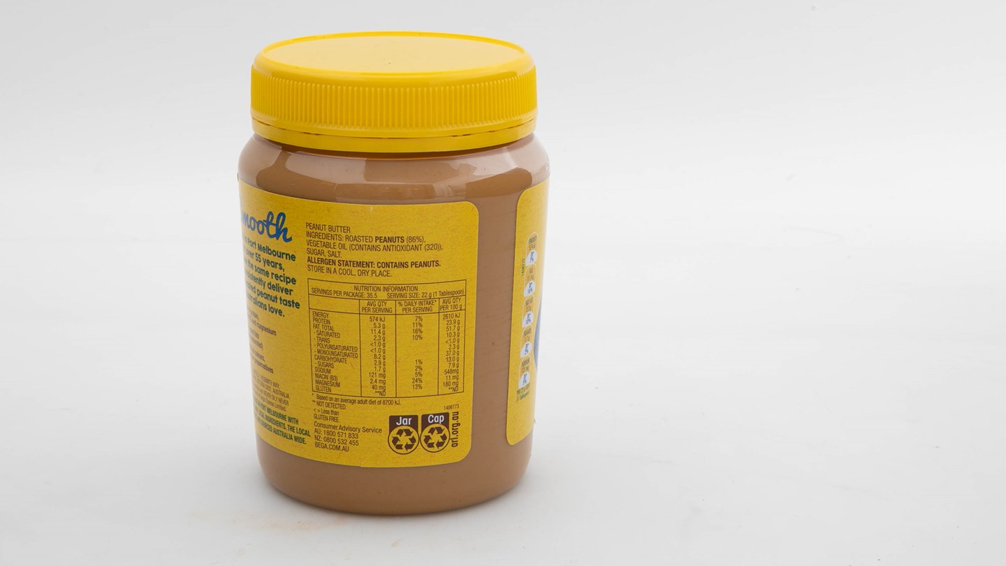 Bega Smooth Light Peanut Butter Spread Jar 470g | Winc - View #7