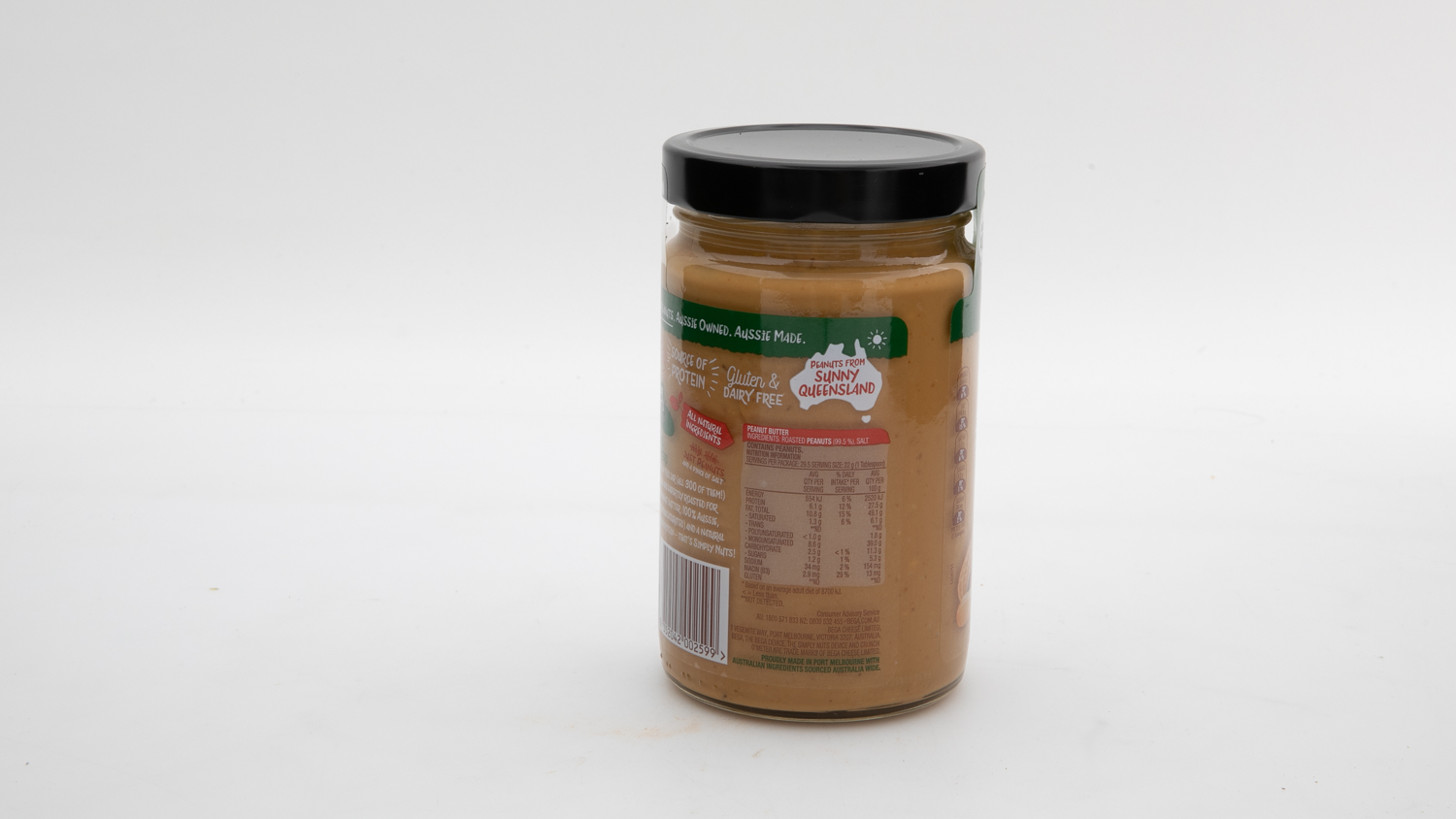 Bega Simply Nuts Natural Peanut Butter Crunchy Review Peanut butter