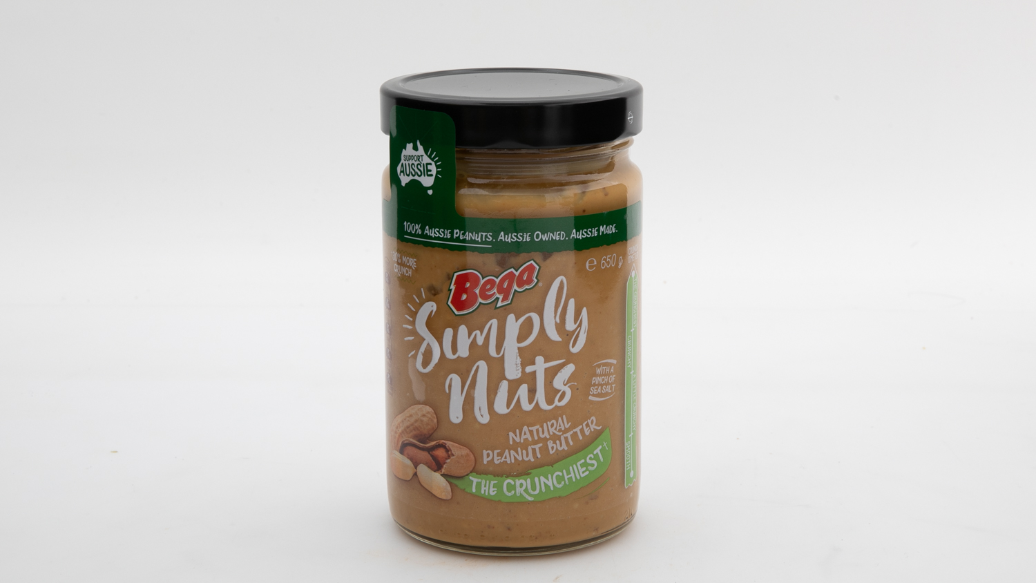 Bega Simply Nuts Natural Peanut Butter The Crunchiest carousel image