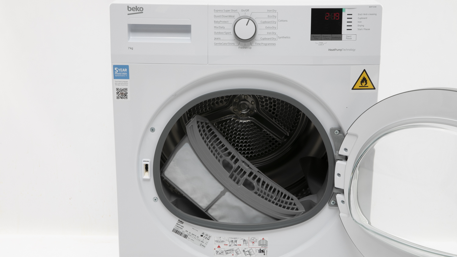 Beko BDP710W Review | Clothes Dryer | CHOICE