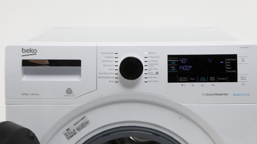 Beko BFL853ADW Review Washing machine CHOICE