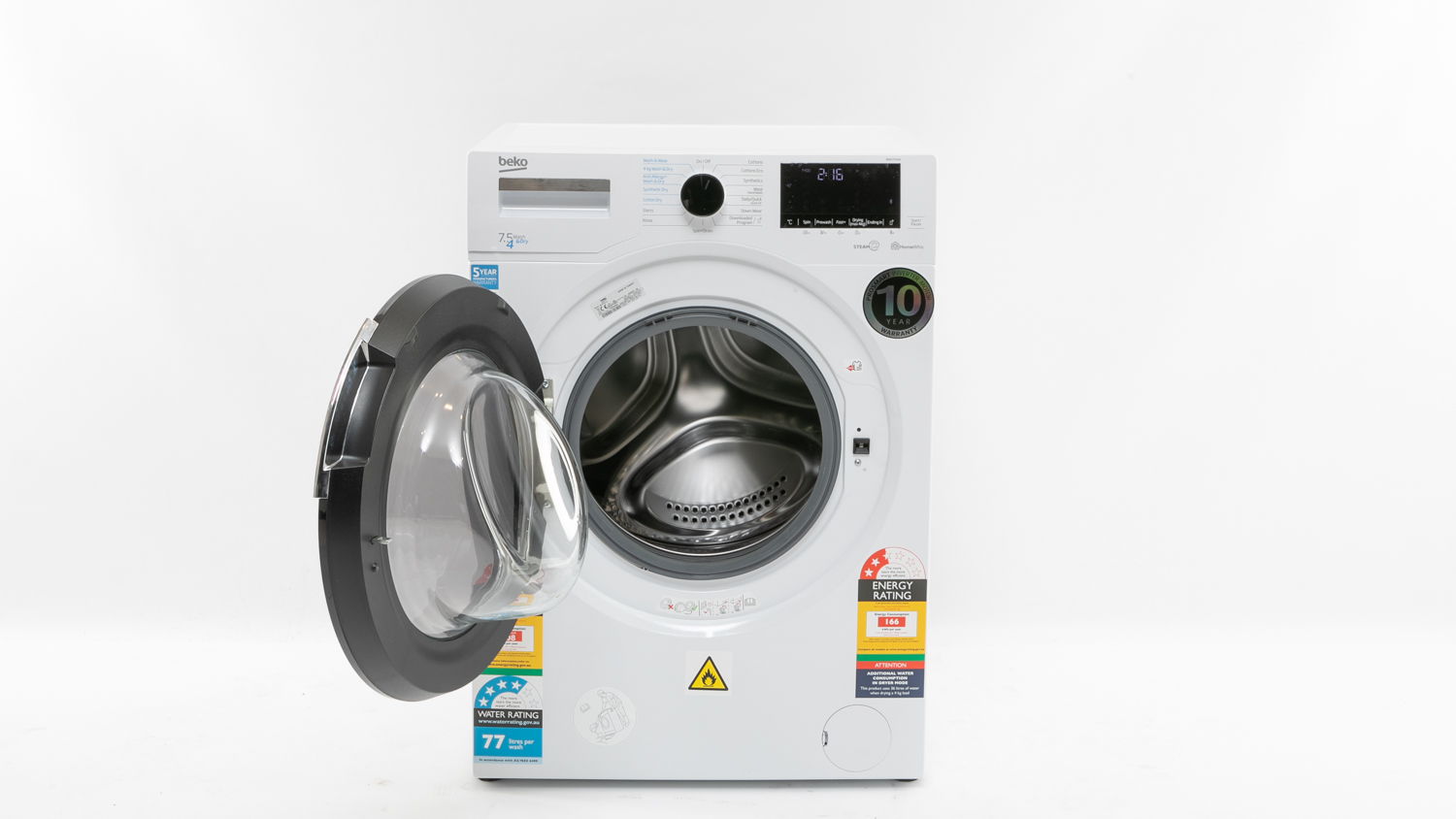 Beko BWD7541W Review Washer dryer combo CHOICE