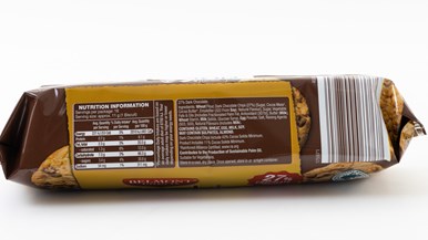 Belmont Cookies Chocolate Chip 27%