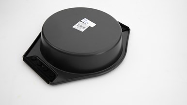 Benzer Bake Off Non-Stick Round Cake Pan with Silicone handle grip