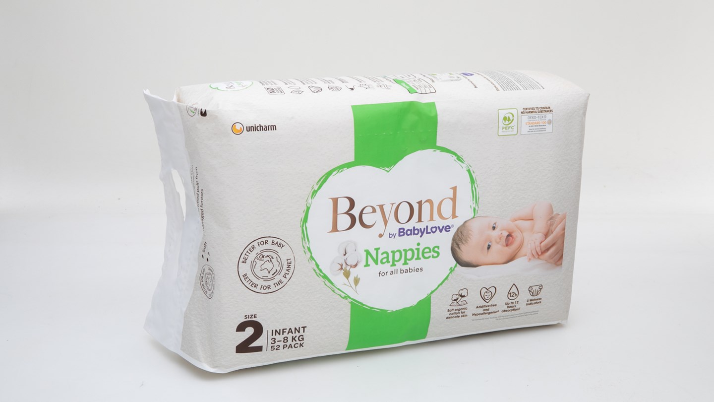 Kit & Kin Hypoallergenic Eco Nappies Size 1 Review Disposable nappy