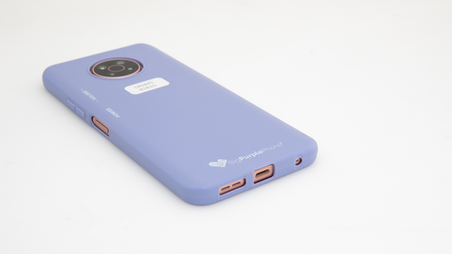 Big Purple Phone Family and Friends with Tabletop fast charger