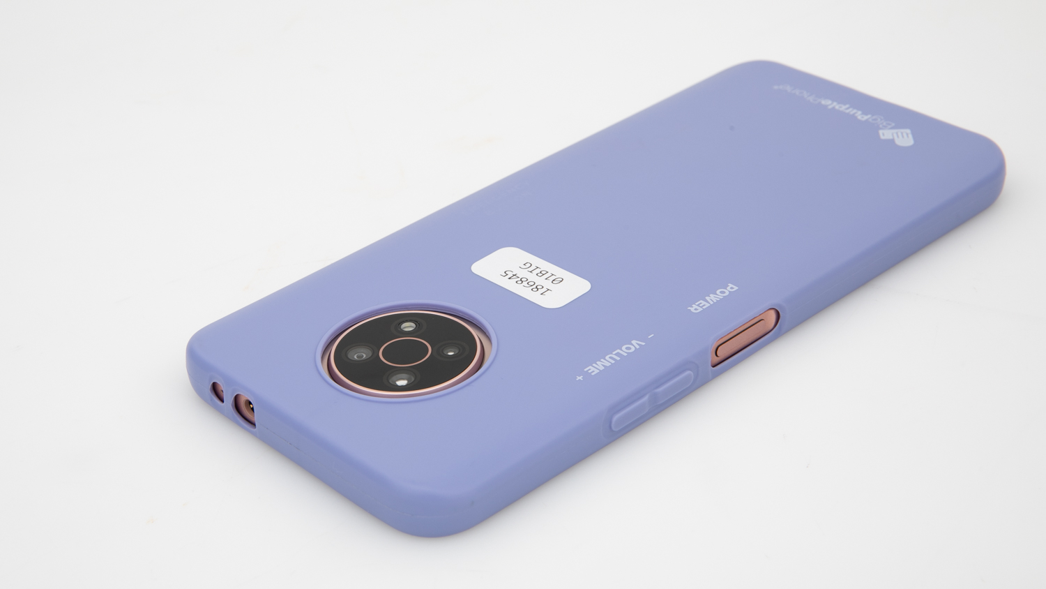 Big Purple Phone Family and Friends with Tabletop fast charger