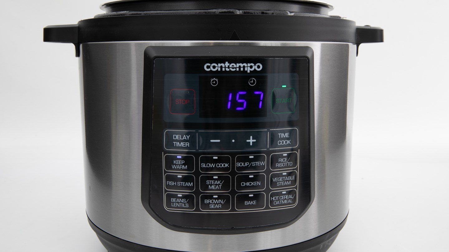 Big W Contempo Multicooker 8L MYCS8001WP Review Multicooker CHOICE