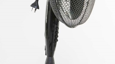 Big W Fenici 40cm Pedestal Fan Black FRD40A1BGA