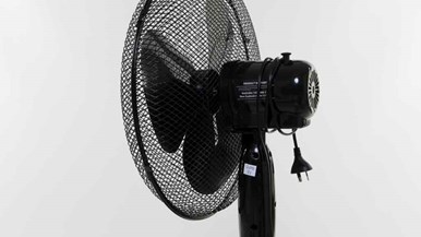 Big W Fenici 40cm Pedestal Fan Black FRD40A1BGA