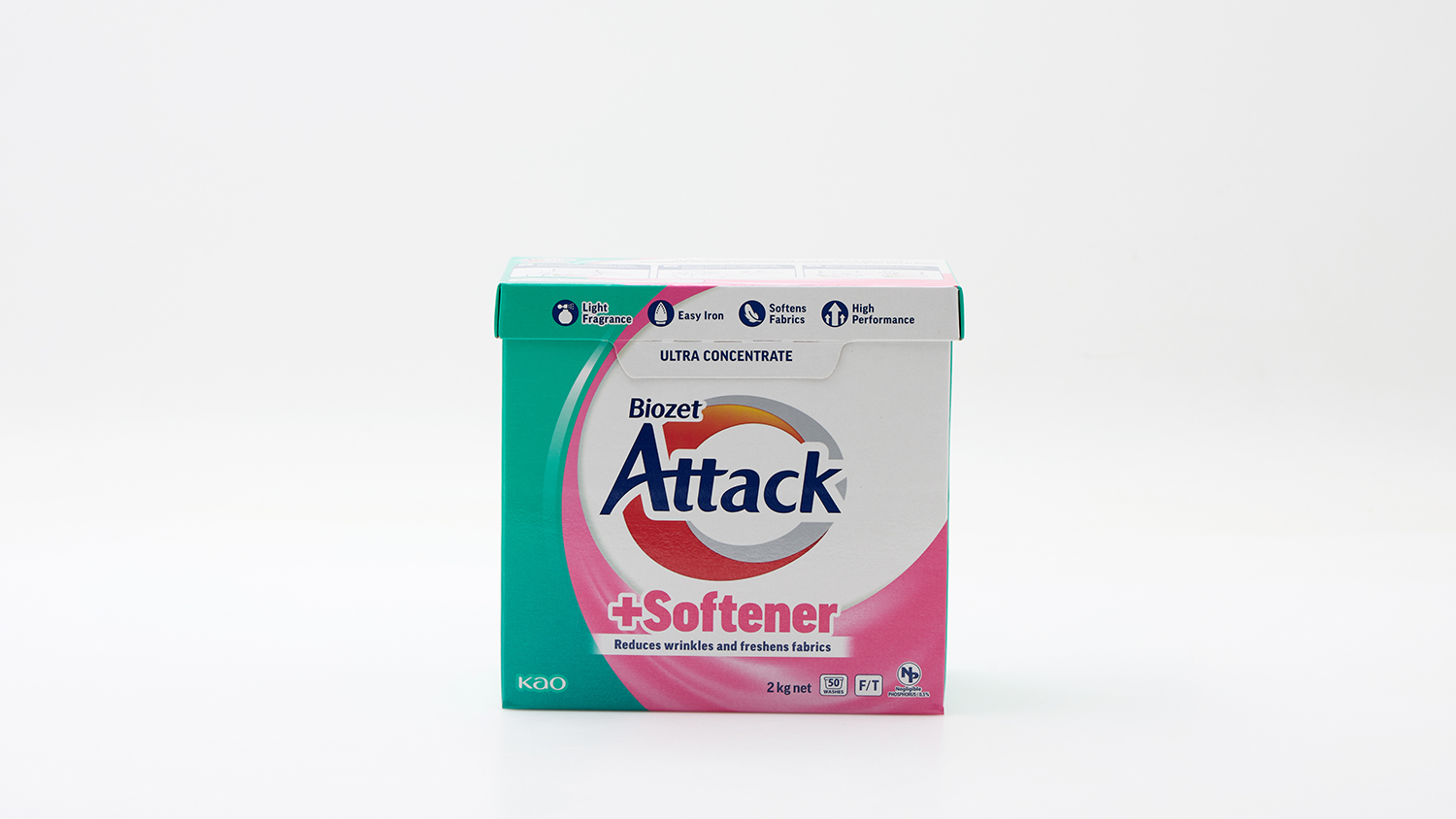 Image of Biozet Attack Plus Softener Powder Front Loader