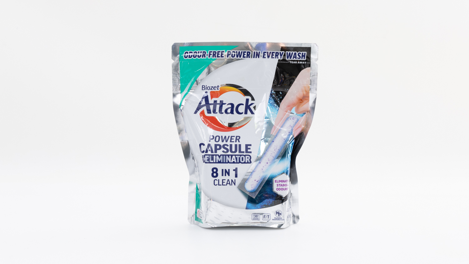 Biozet Attack Power Capsule +Eliminator 8 in 1 Clean Front Loader
