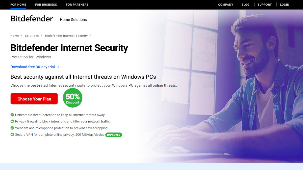 Bitdefender Internet Security carousel image