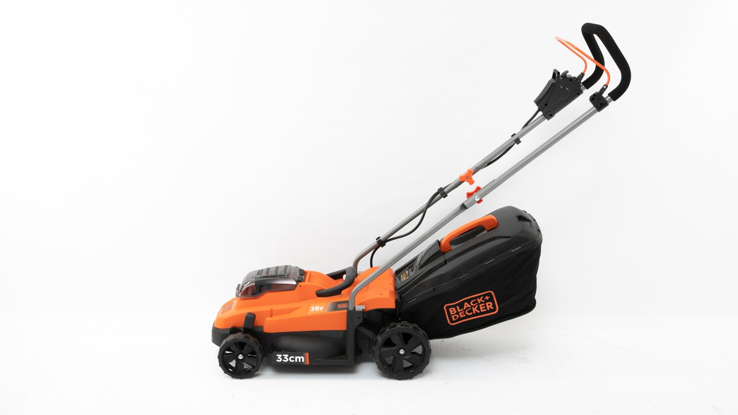 Black u0026 Decker 36V Cordless 2.5Ah Compact Mower (BCMW3336L1-XE)