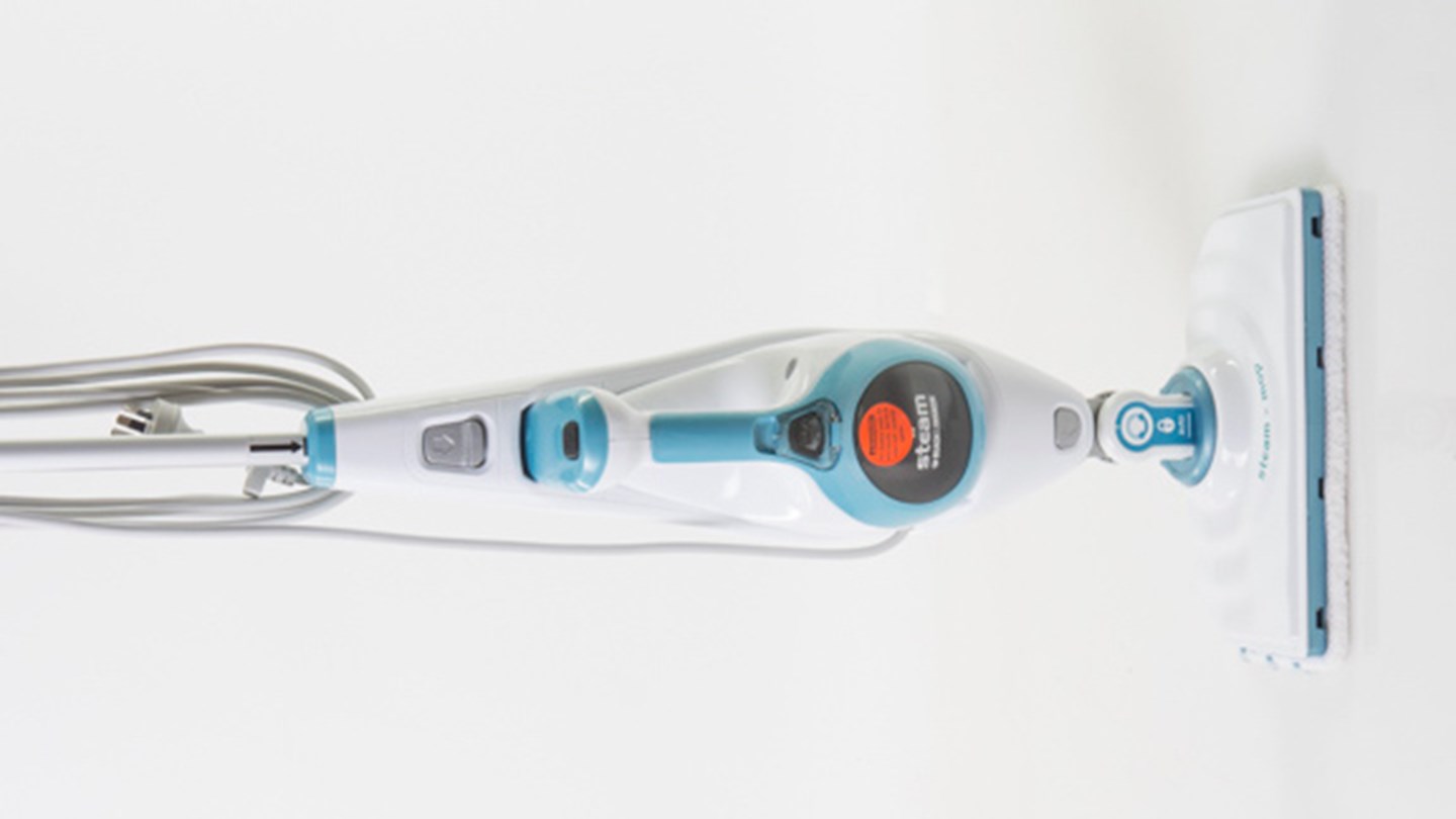 Black & Decker SteamMop Deluxe + Steambuster FSMH1621XE Review Steam mop CHOICE