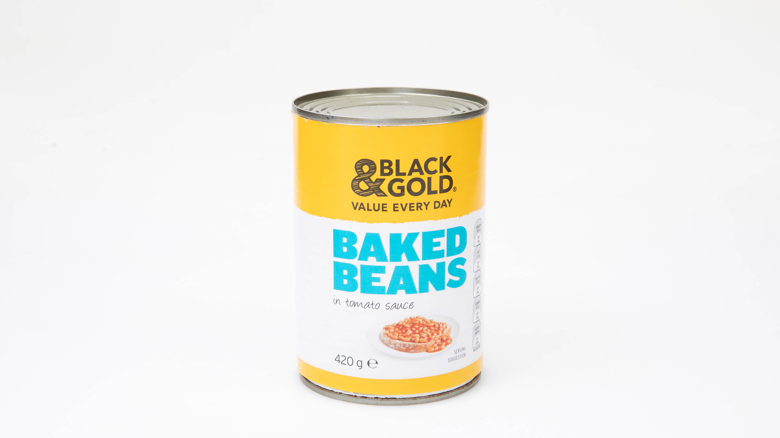 Black & Gold Baked Beans in Tomato Sauce carousel image