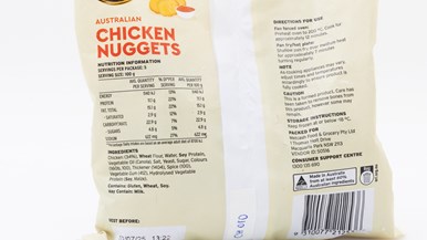 Black u0026 Gold Chicken Nuggets