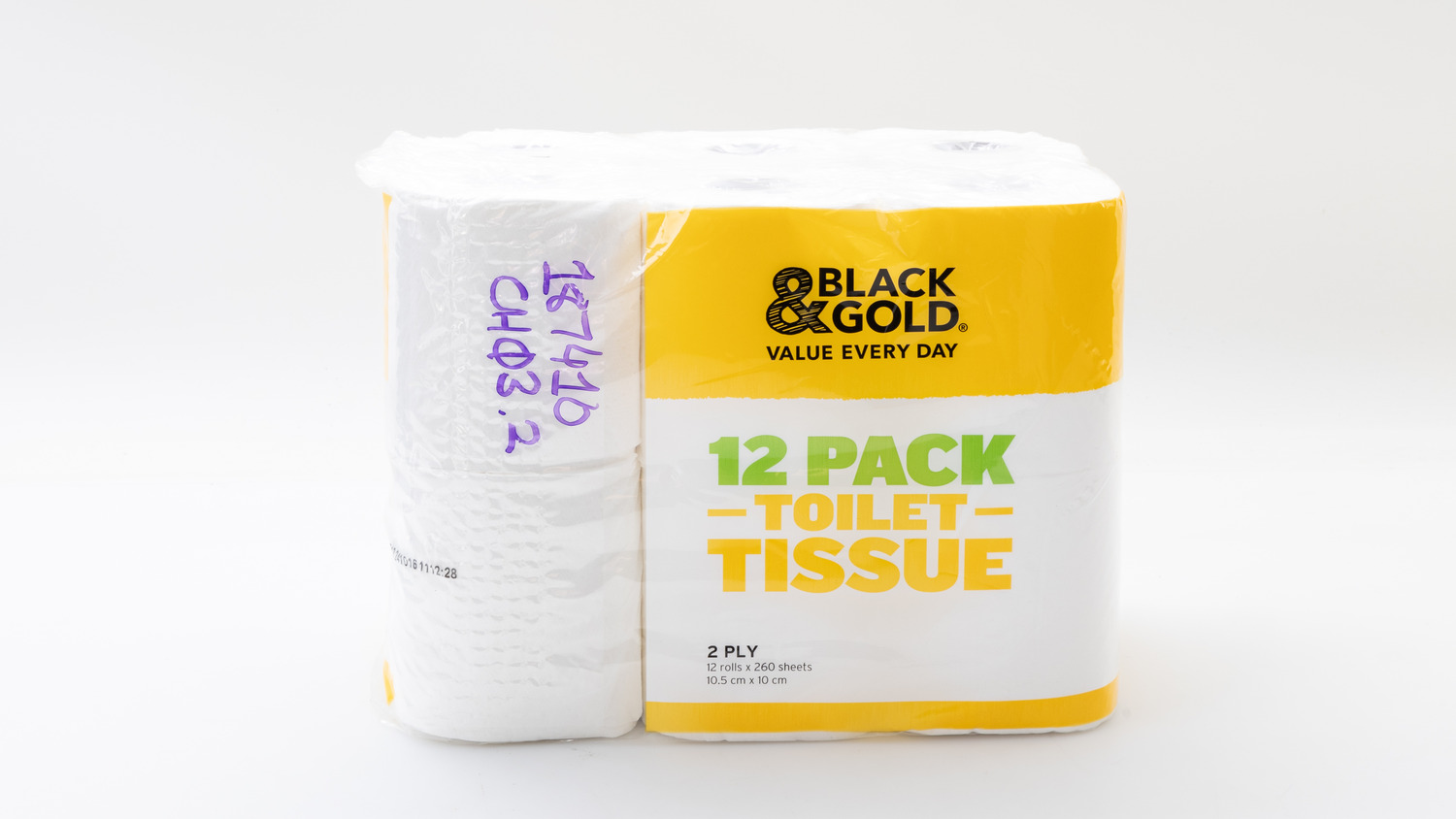 Black u0026 Gold Toilet Tissue 2 Ply