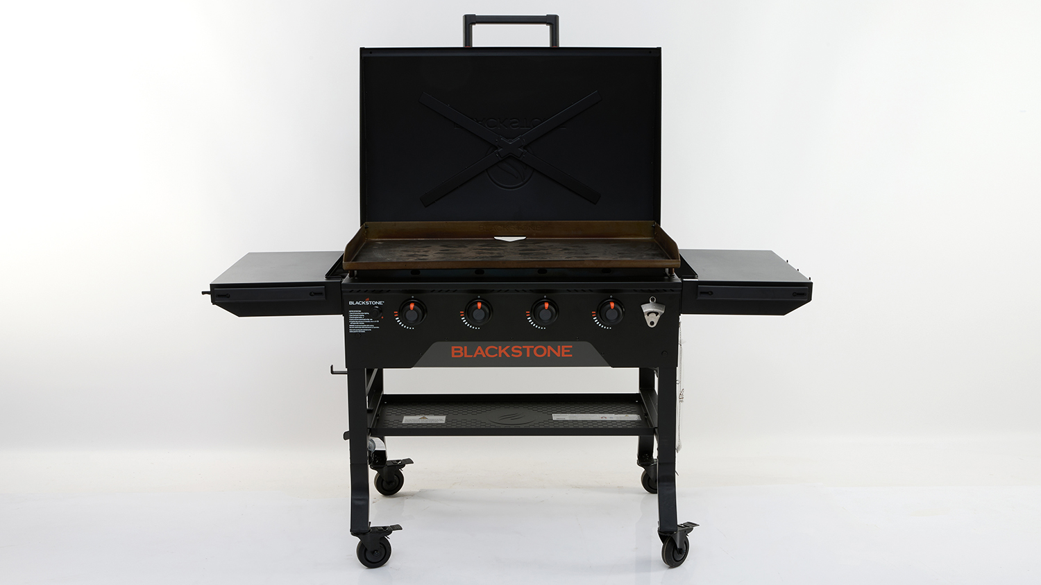 Blackstone 36u0022 4 Burner Griddle Gas BBQ With Cover 2456AU