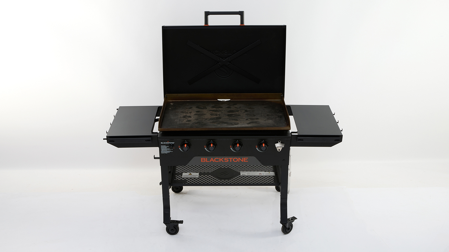 Blackstone 36u0022 4 Burner Griddle Gas BBQ With Cover 2456AU