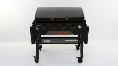 Blackstone 36u0022 4 Burner Griddle Gas BBQ With Cover 2456AU