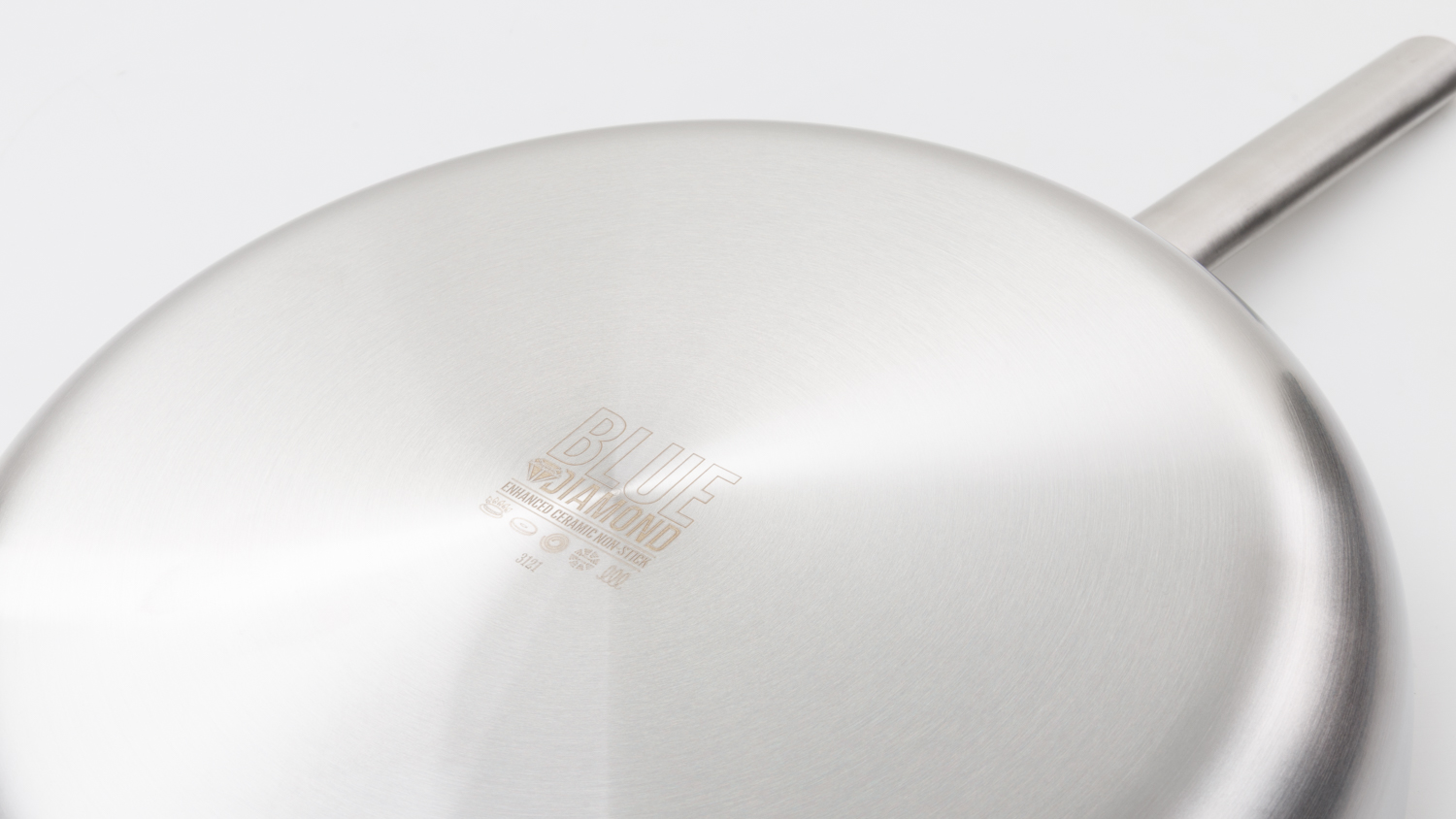 Blue Diamond Tri-Ply Stainless Steel Ceramic Non-stick 28cm Open Frypan