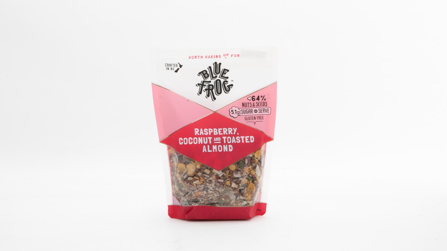 Blue Frog Keto Almond, Peanut and Raspberry Review | Breakfast cereals ...