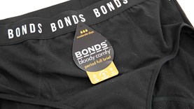 Bonds Bloody Comfy Period Undies Tanga Brief, Moderate, Super Floral -  Briefs