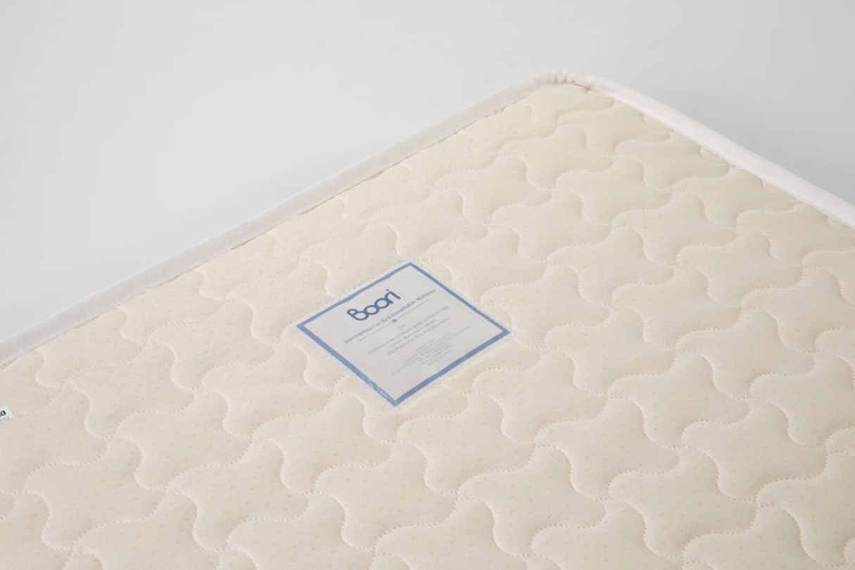 Boori Innerspring cot bed breathable mattress BCBCMAT Review Cot mattress CHOICE