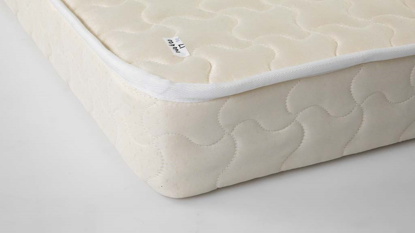 Boori Innerspring cot bed breathable mattress BCBCMAT Review Cot mattress CHOICE