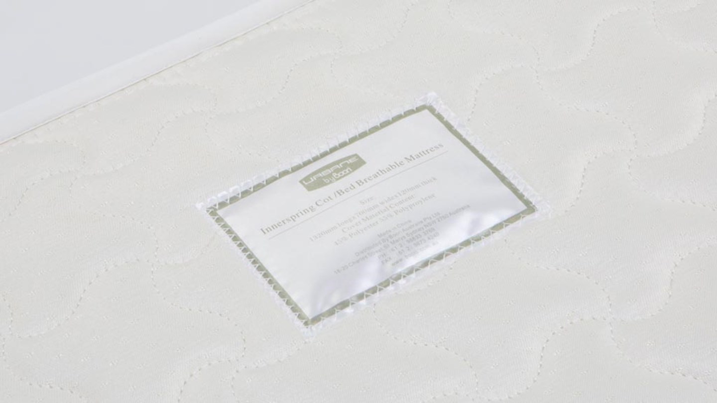 Boori Urbane Innerspring Cot/Bed Breathable Mattress Review Cot