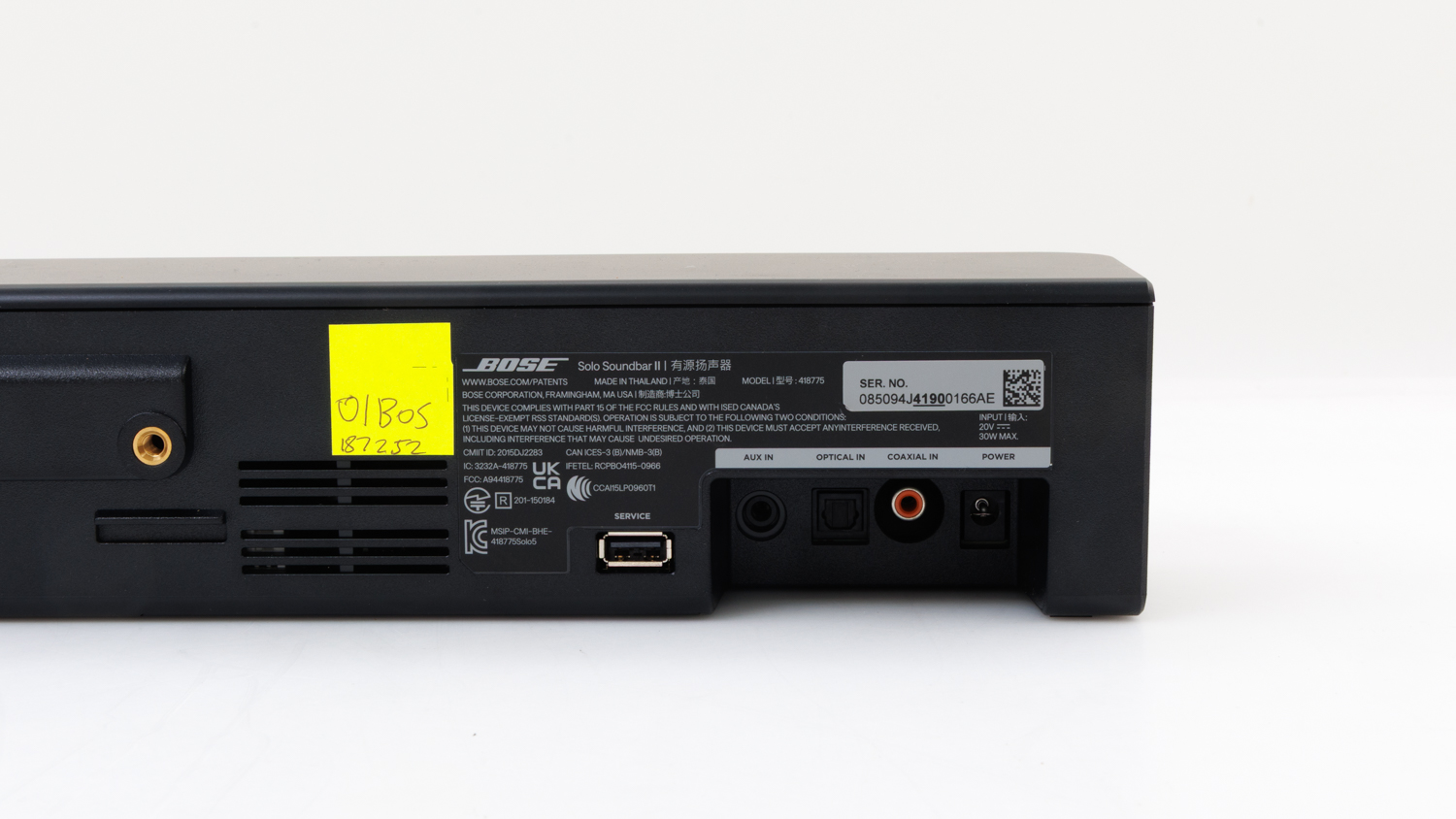 Bose Solo Soundbar 2