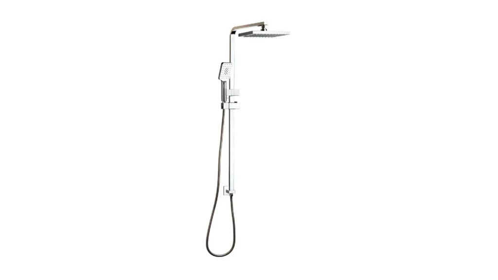 Brasshards Mixx Chia Twin Rail Shower Chrome 11SSL02CL