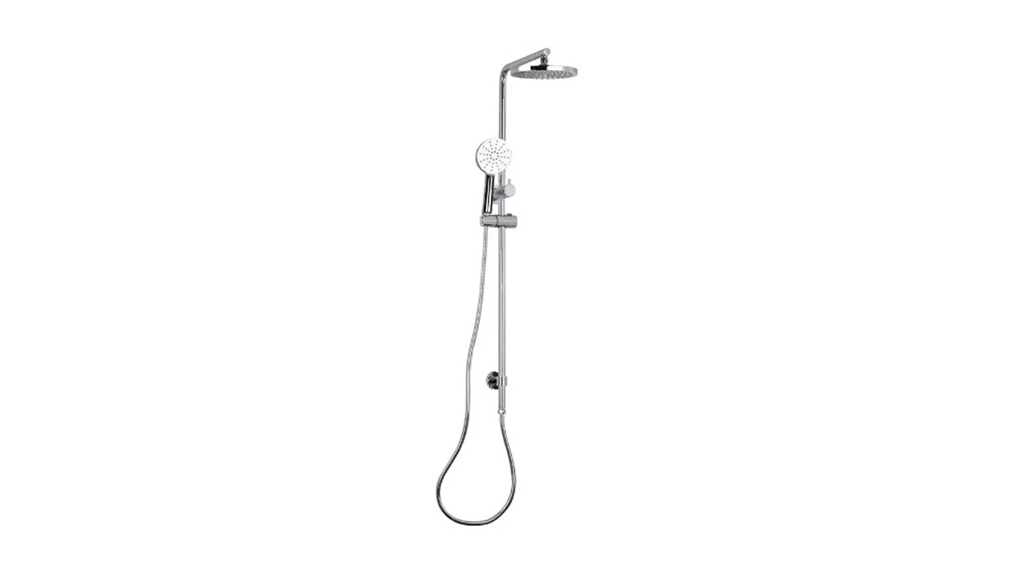 Brasshards Mixx Matcha Twin Rail Shower Chrome 11RSL02CL