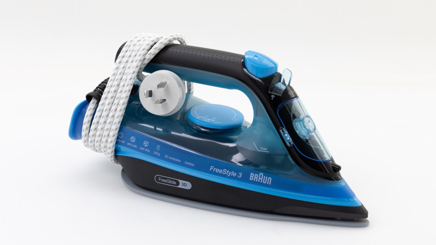 Braun FreeStyle 3 FI 3194 Review | Steam iron | CHOICE