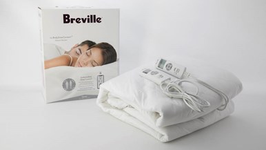 Breville antibacterial fitted online electric blanket