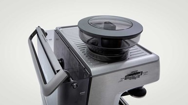 Breville-The-Barista-Express-BES870-#-manual-semiauto-espresso-machine-side-view