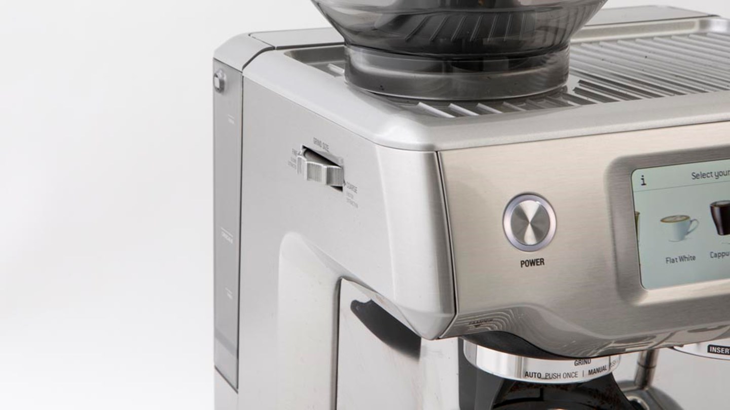 Breville The Barista Touch BES880 Review Home espresso coffee machine CHOICE