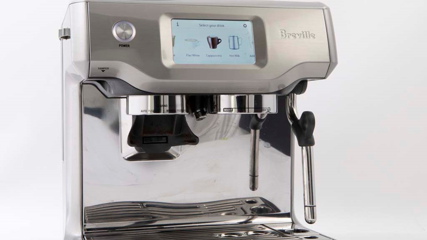Breville The Barista Touch BES880 Review Home espresso coffee machine CHOICE