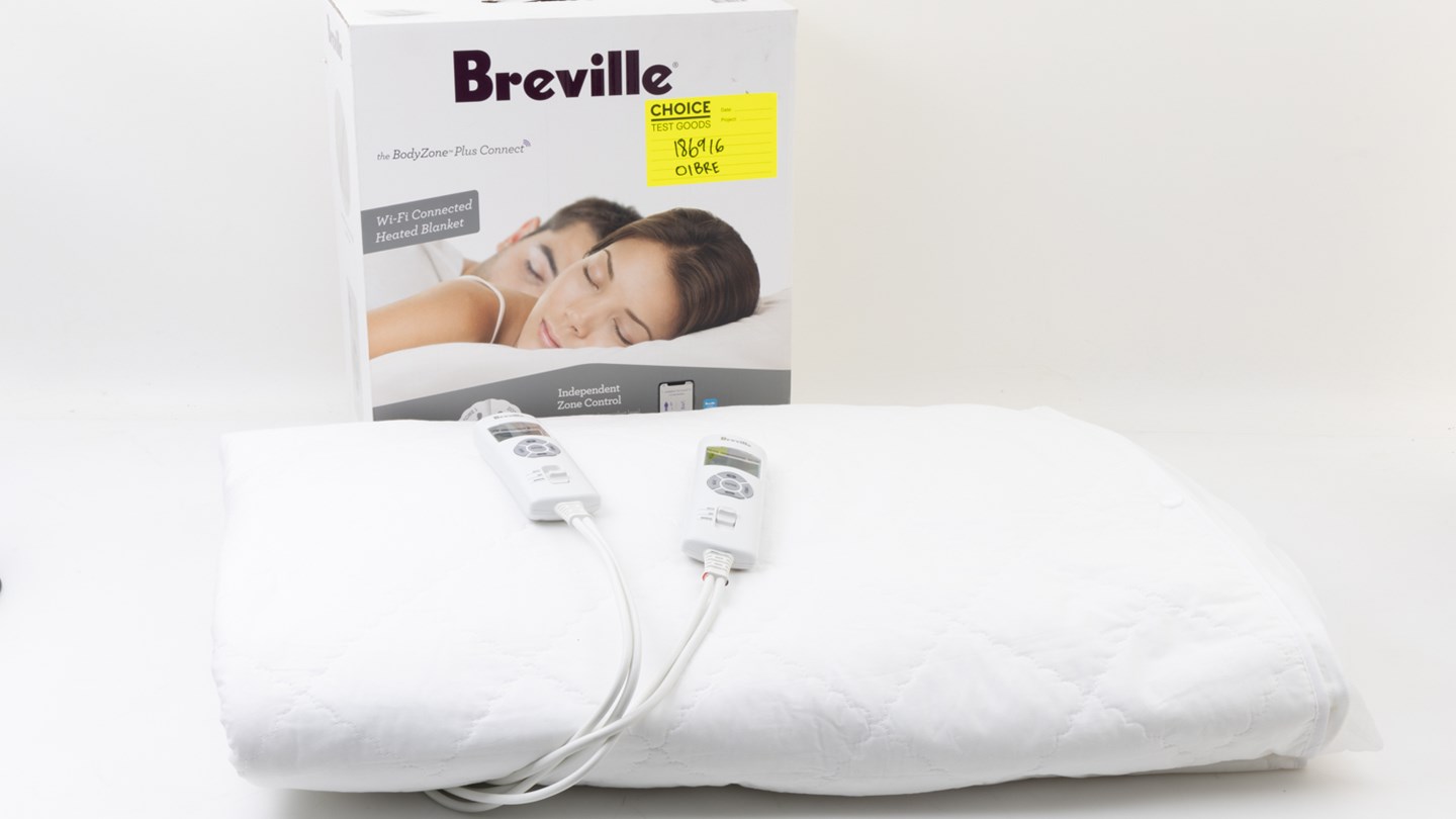 Breville The BodyZone Plus Connect LZB539WHT Review Electric blanket