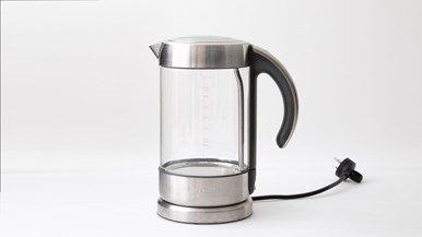 breville the crystal clear glass kettle