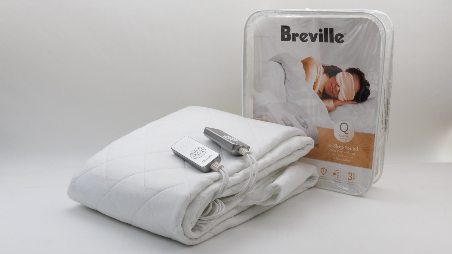 Breville the Sleep Sound Fitted Electric Blanket LEB439WHT