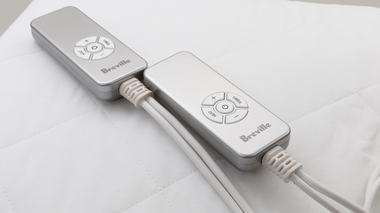 Breville the Sleep Sound Quilted Fitted Electric Blanket with Quilted Cover LEB539WHT