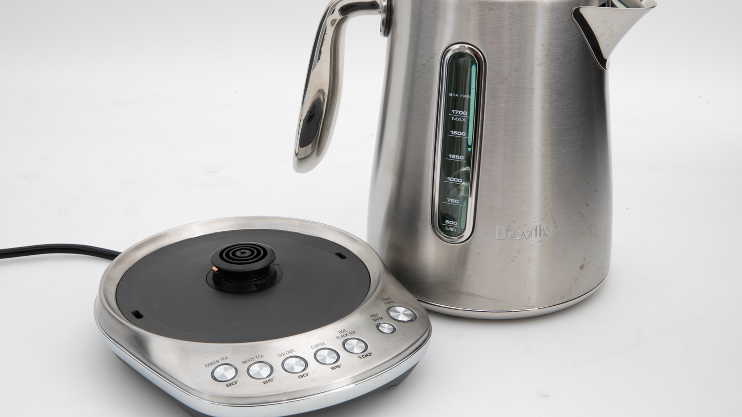 Breville The Smart Kettle Luxe Bke845 Review Kettle Choice