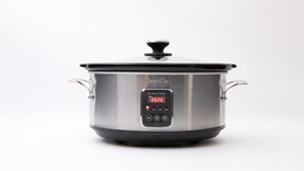 Breville The Smart Temp 6L Slow Cooker In Stainless Steel BSC420SS