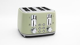 Breville the ToastSet 4 Slice Toaster - Black